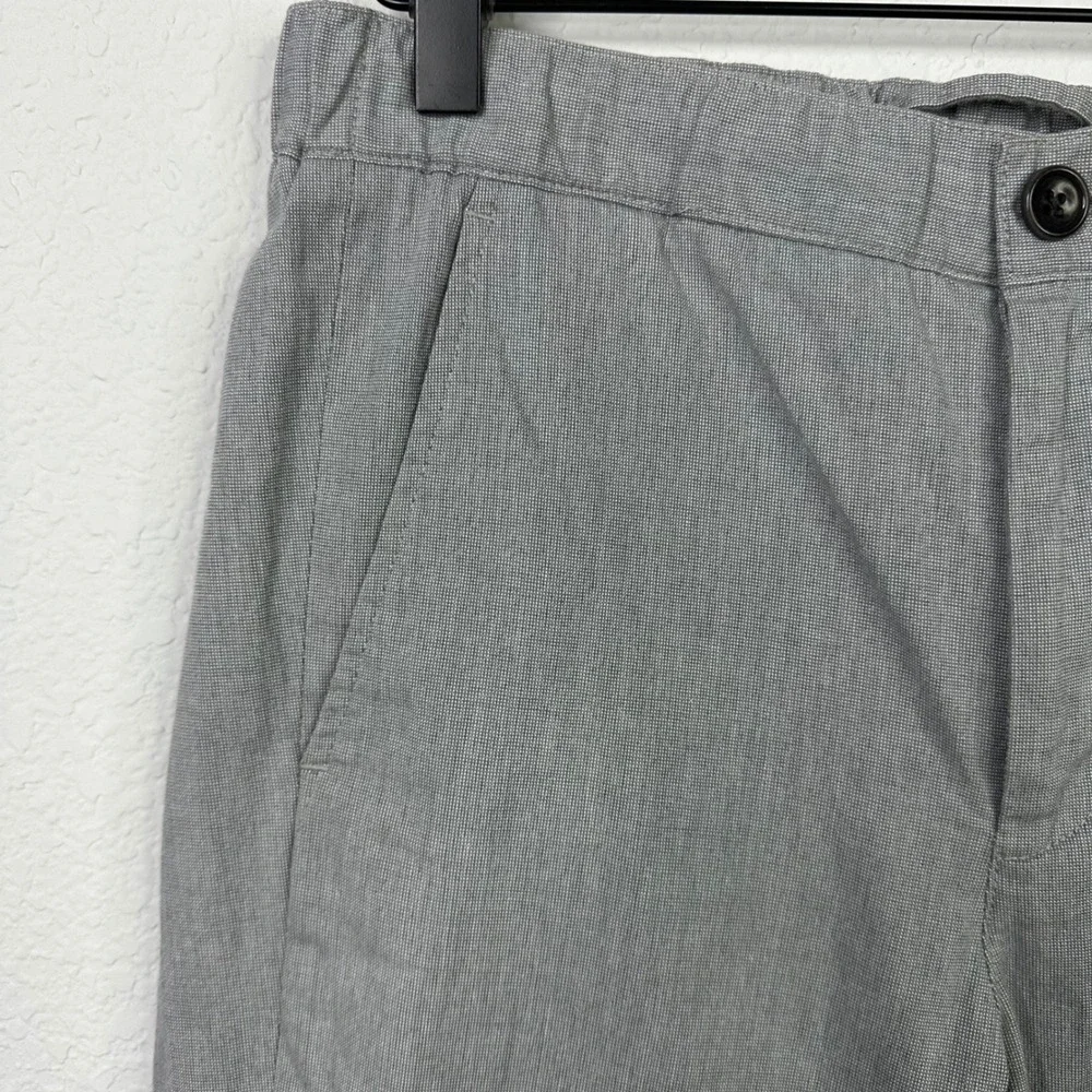 Vince Pants S Gray Textured‎ Jogger Minimalist Casual Everyday Athleisure Luxury